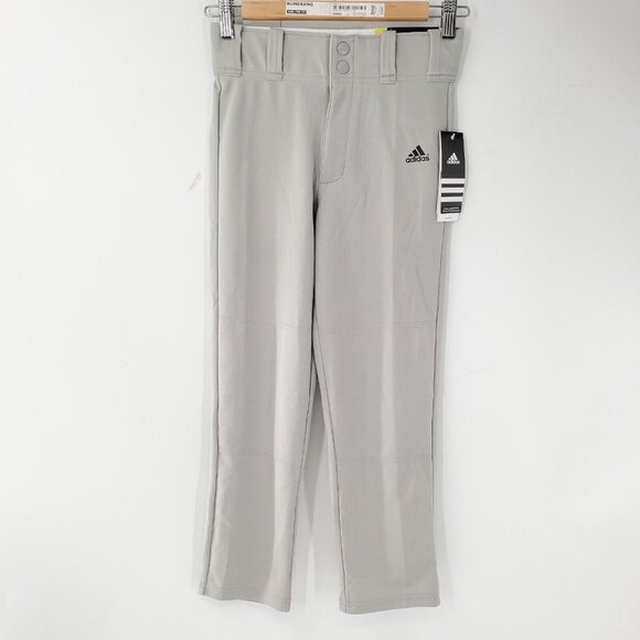 NWT Adidas Grey B‎ Trip Open Pant Slim Clean Cut Kids Size small - Picture 1 of 8